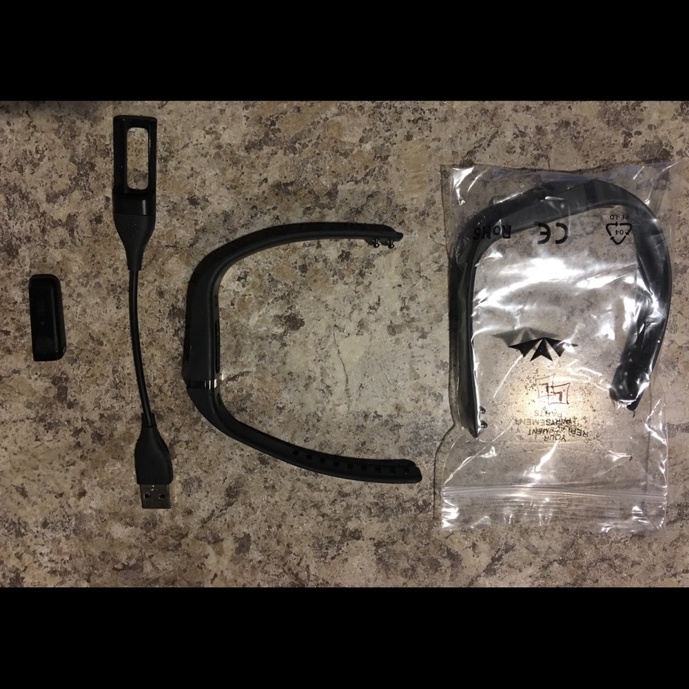 Black Fitbit Flex